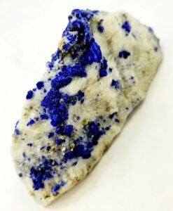 Royal Blue Natural Lazurite Crystal Cluster on Matrix Mineral Specimen 660g
