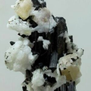 Natural Apatite Albite on Schorl Tourmaline Crystal Cluster Skardu Pakistan 95g