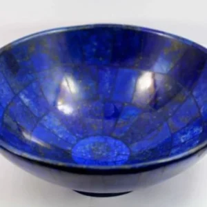 343g Handcrafted Lapis Lazuli Bowl – 5 Inches