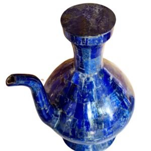 Large Traditional Arabic Coffee Pot (Dallah) – Lapis Lazuli Finish – 40cm Tall, 2.2kg