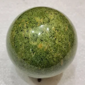 1020 Gram High Quality Handcrafted Serpentine Sphere - 90mm